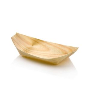 Bote descartable madera 14 (x100)