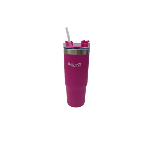 Termo tipo Stanley de 800 ml de Acero Inoxidable con Popote Varios Colores TKTA022 Tab and Kit