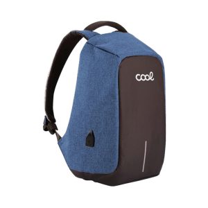 Mochila Ordenador Portatil Cool Memphis Negro-Azul