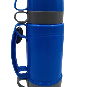 Termo de 1 Litro de Plástico con Ampolla de Vidrio con Taza Tab and Kit